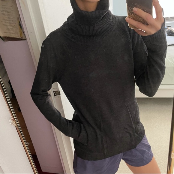 LULULEMON Sweat And Savasana Sweater Heather Grey8 - Picture 5 of 14